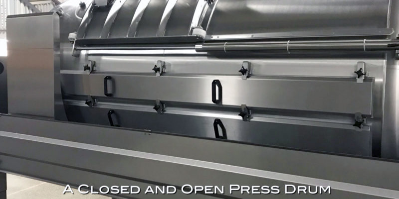 Europress, dual press-system, grape press