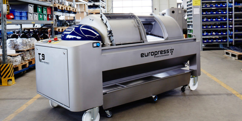 Europress grape press model Tx9